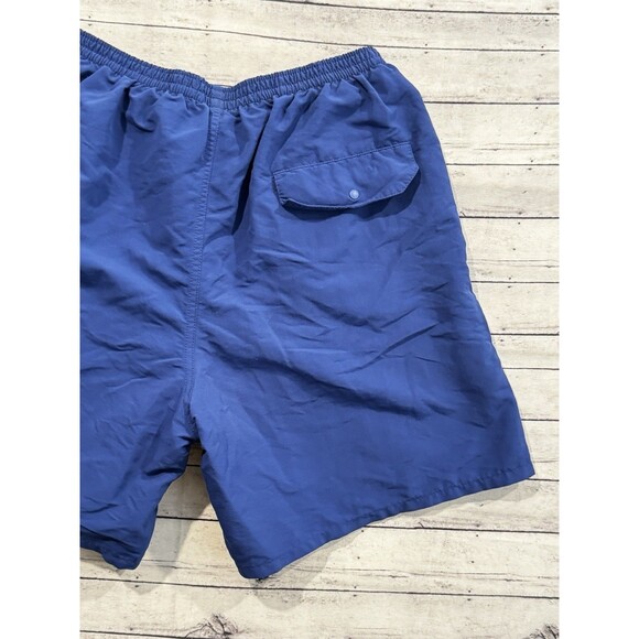 PATAGONIA Mens Baggies Nylon Short Sz S Blue Mesh Lined Active Gym 7” Inseam - Picture 14 of 16